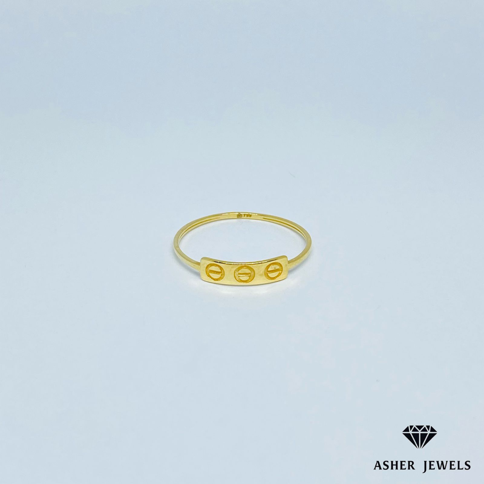 Minimalist Cartier Ring Size 8